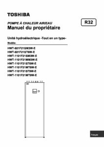 pompe à chaleur documentation utilisation
